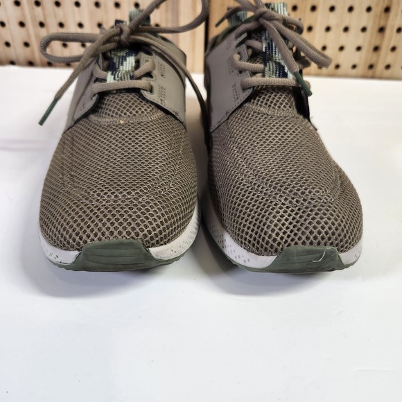 Mens Sperry  7 Seas  Sport  Cupsoles Fishing Tan And Green Water Shoes Summer - Picture 2 of 10